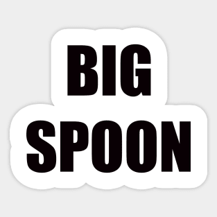 Big Spoon Sticker